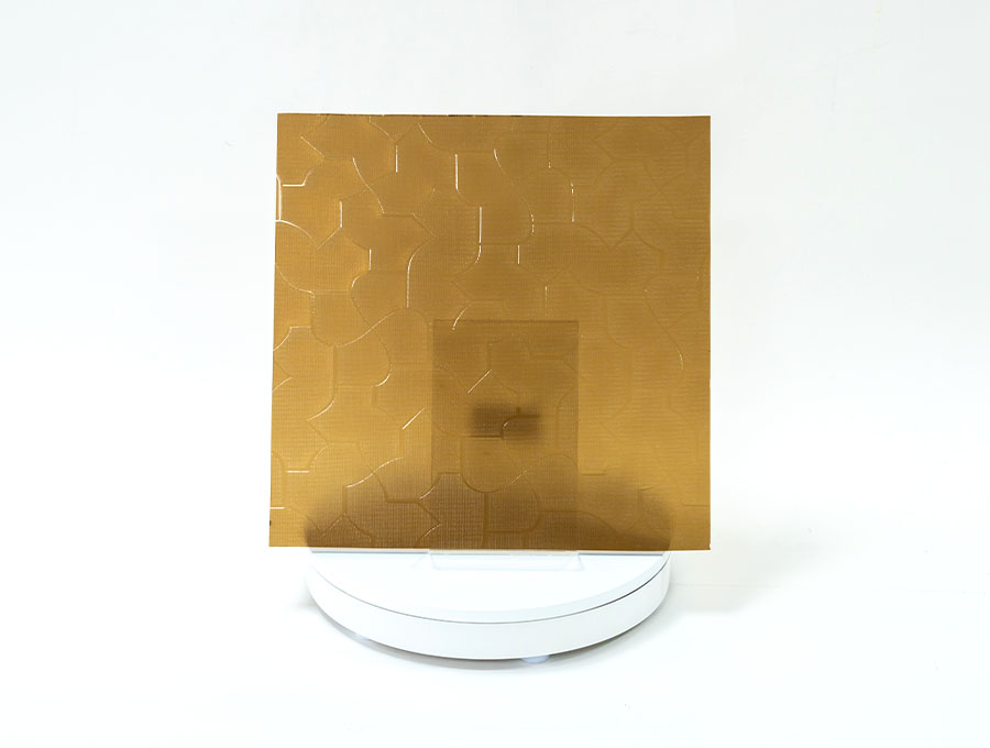 Tinted Pattern Glass